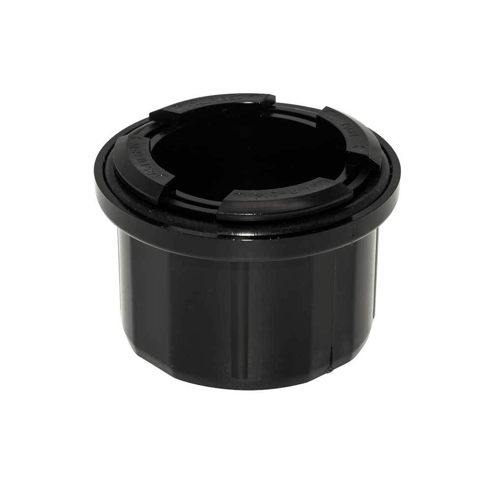FloPlast RPA1 Multi-Positional Black Gutter Outlet Image